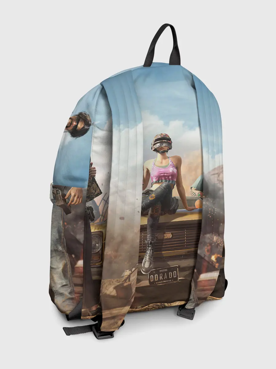 Рюкзак джинсовый / PUBG team up