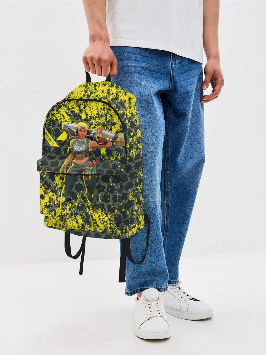 Рюкзак джинсовый / Valorant: RAZE