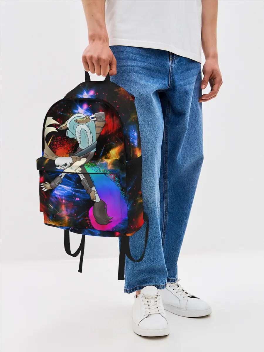 Рюкзак джинсовый / Санс | Undertale