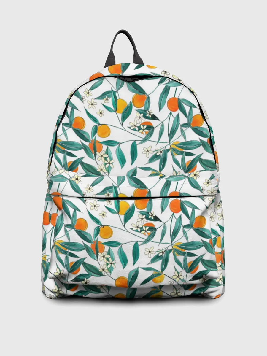 Рюкзак джинсовый / Оранжевое лето