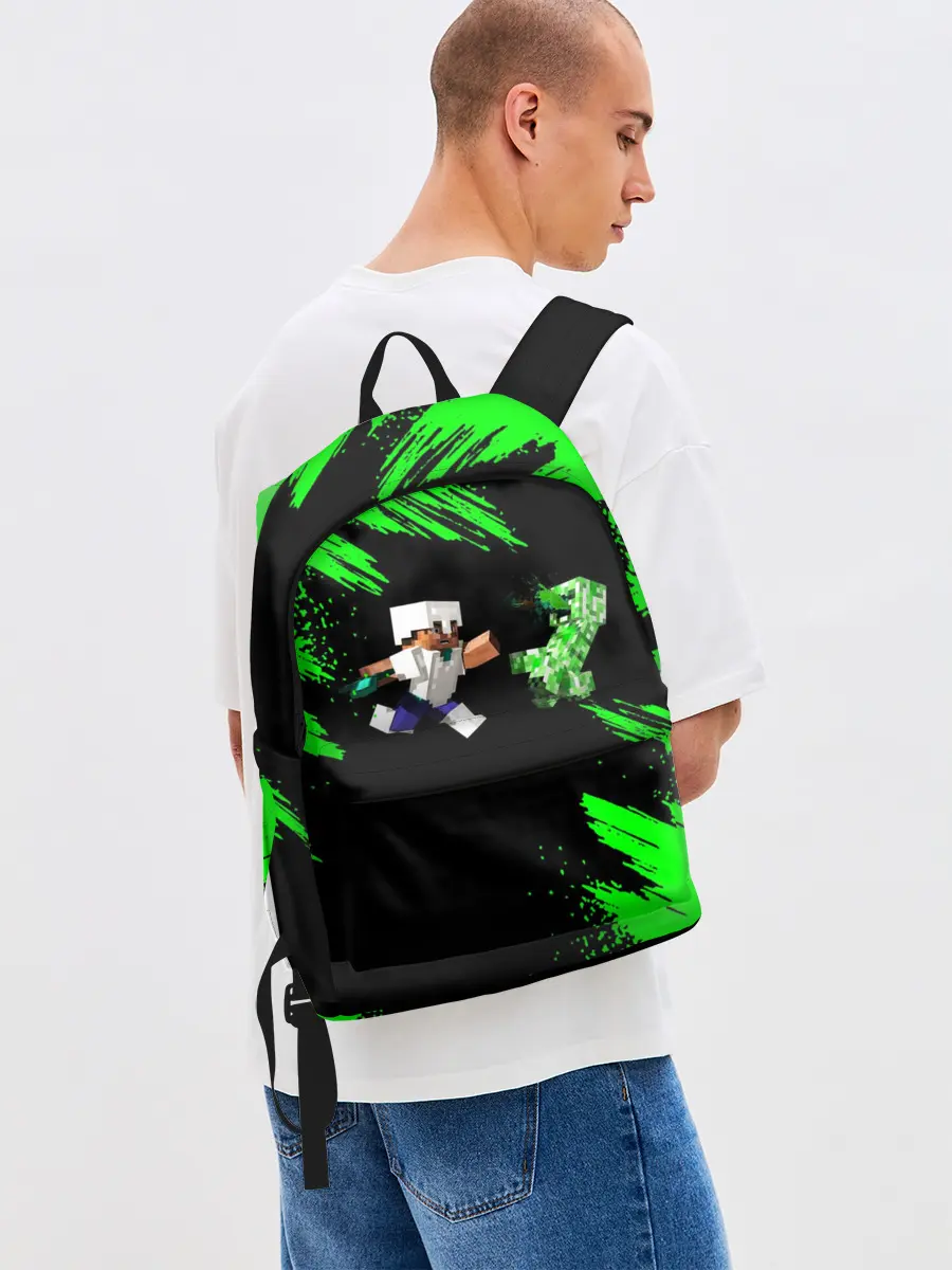 Рюкзак джинсовый / MINECRAFT