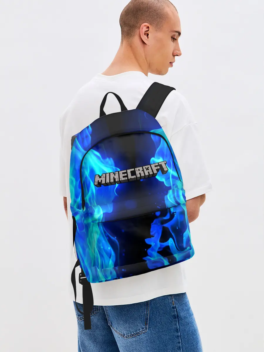 Рюкзак джинсовый / MINECRAFT