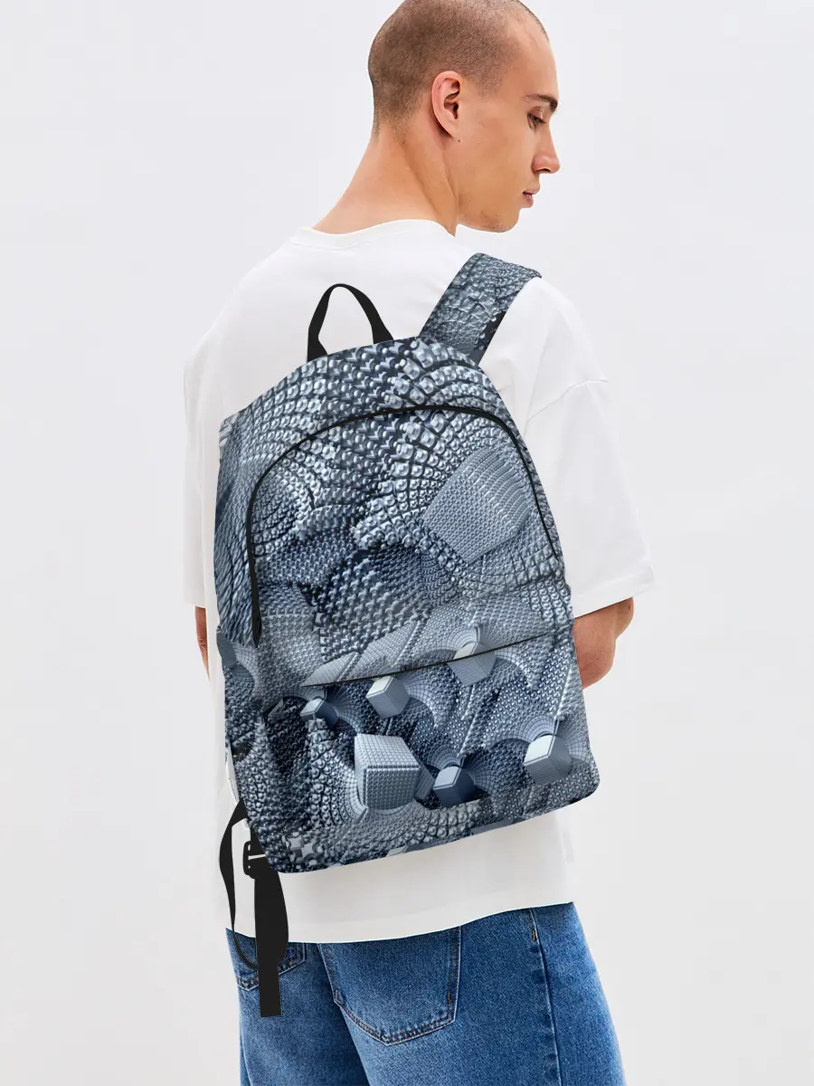 Рюкзак джинсовый / GREY