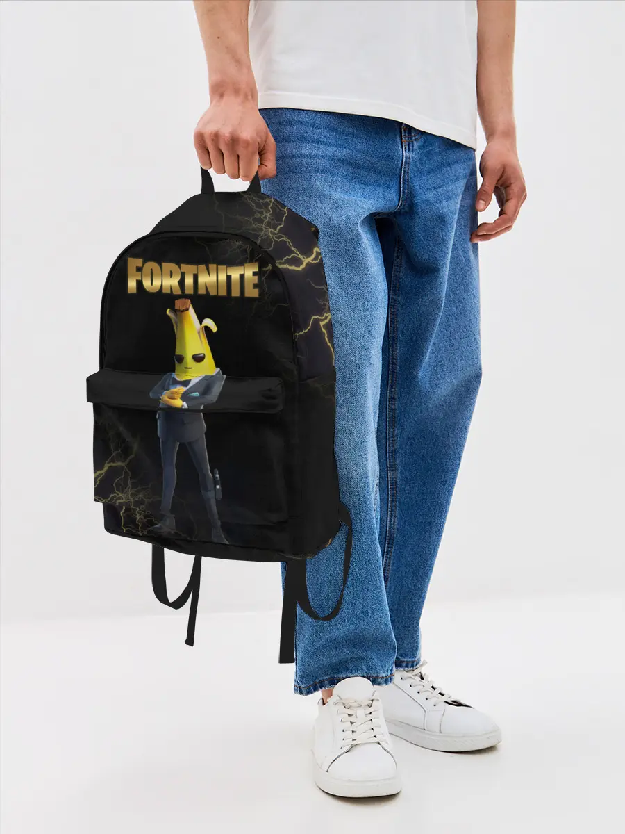 Рюкзак джинсовый / Peely Fortnite