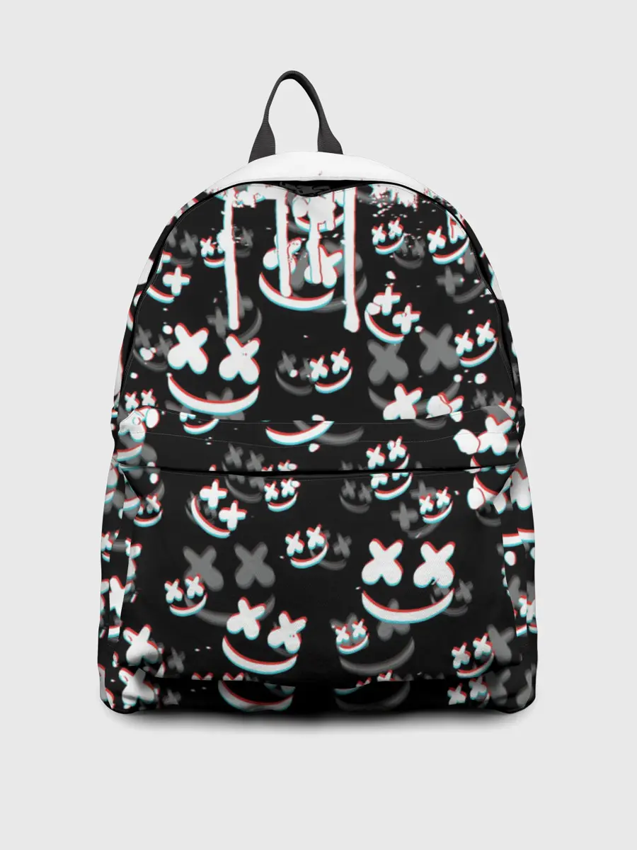 Рюкзак джинсовый / MARSHMELLO GLITCH