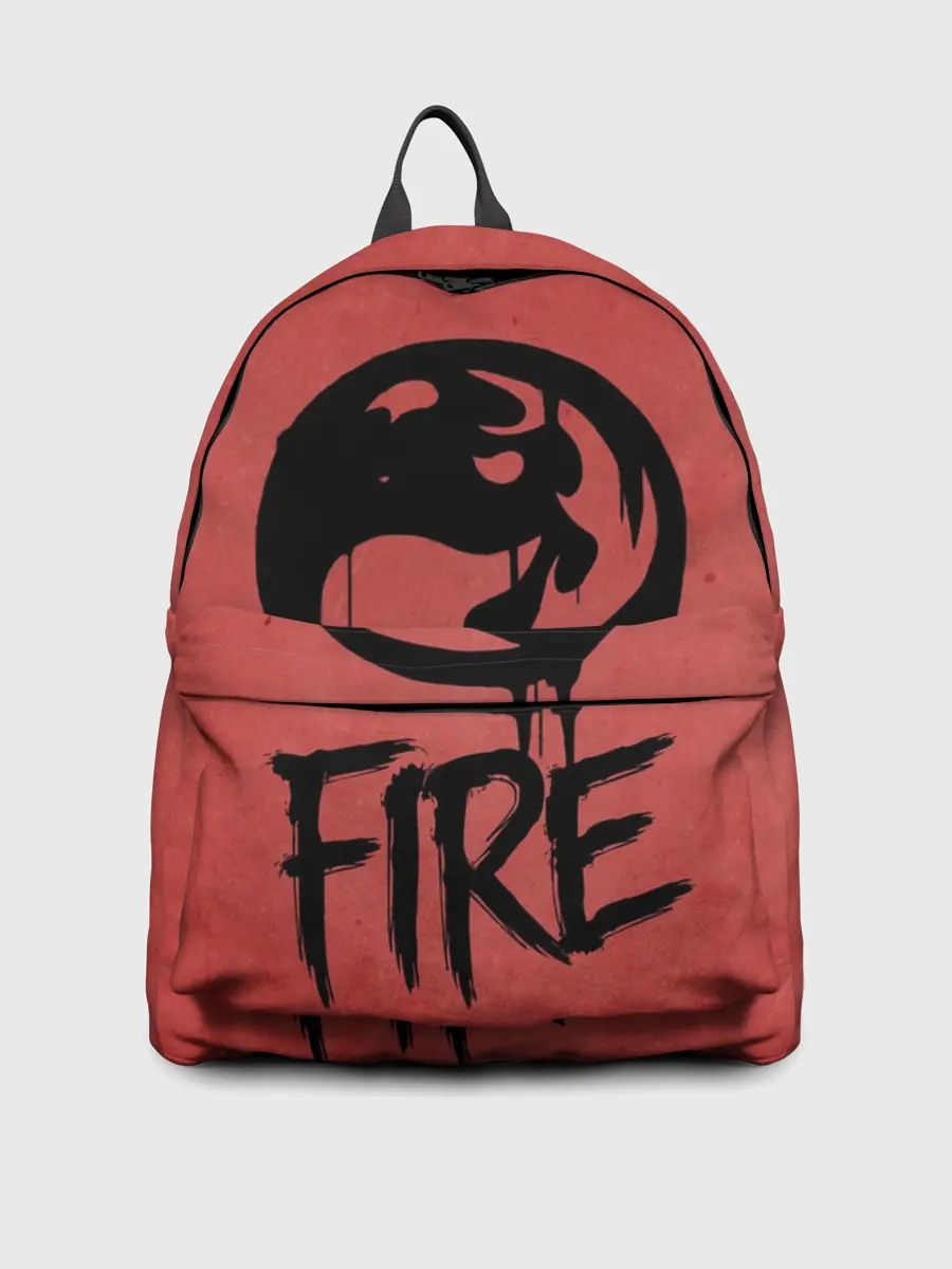 Рюкзак джинсовый / Emblems Fire
