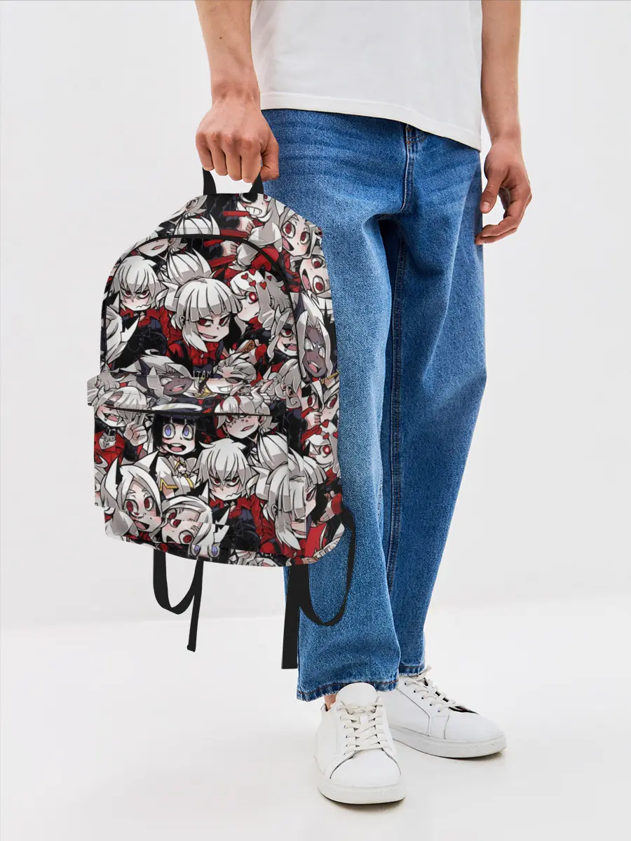 Рюкзак джинсовый / Helltaker