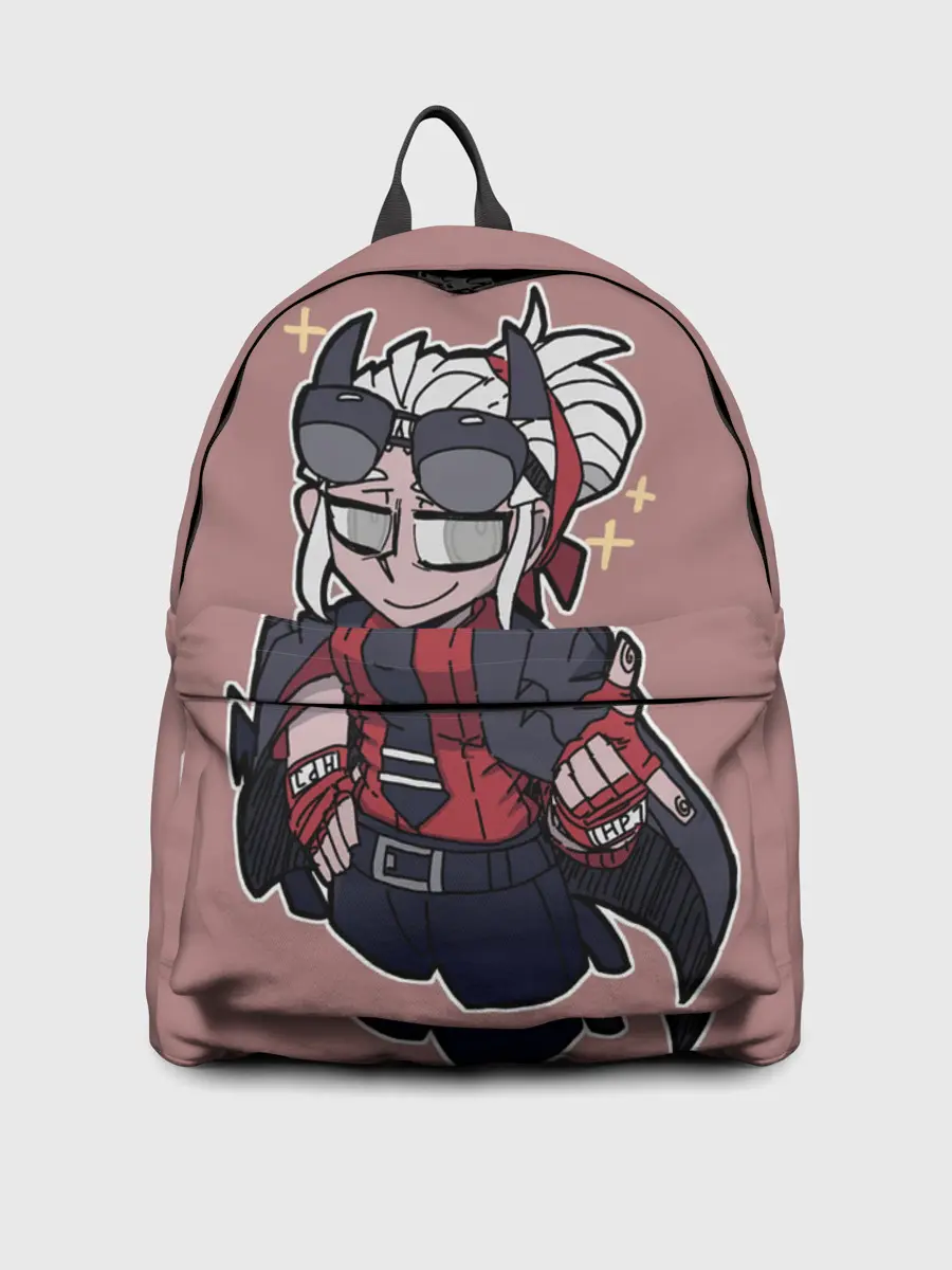 Рюкзак джинсовый / Helltaker.