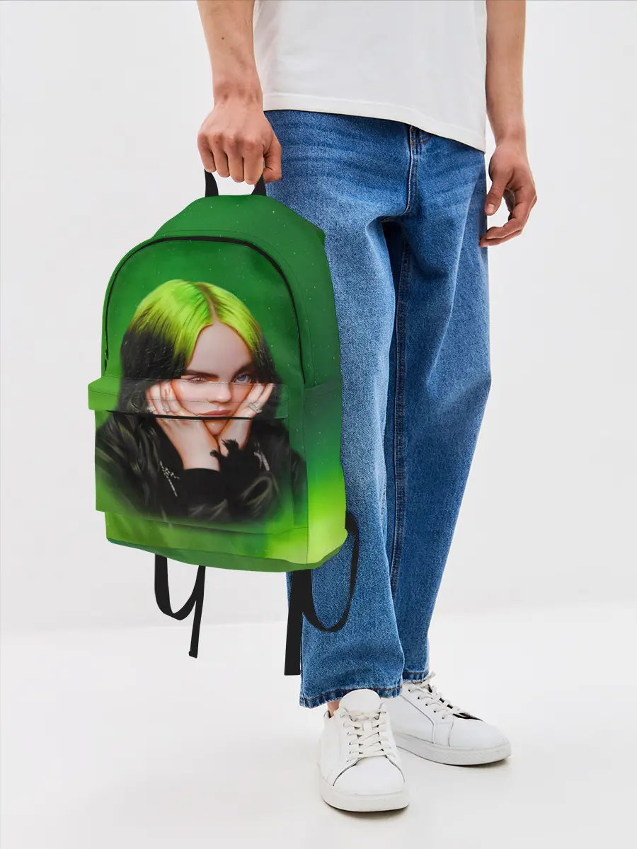 Рюкзак джинсовый / Billie Eilish | Билли Айлиш