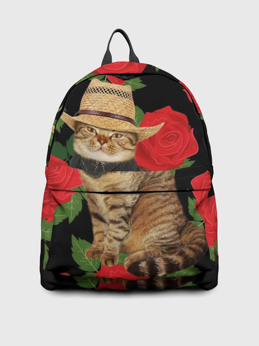 Рюкзак джинсовый / Мачо Котик | Ковбой