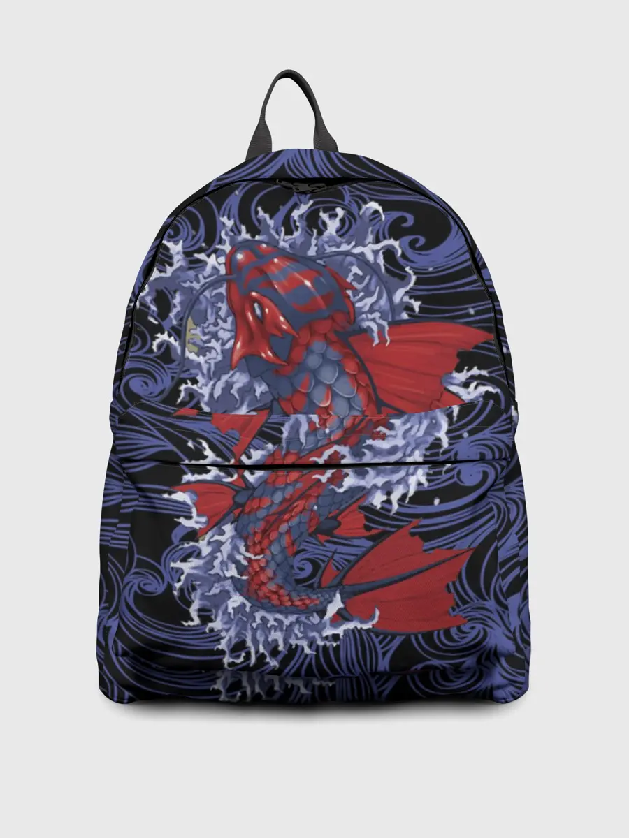 Рюкзак джинсовый / Рыба | Fish