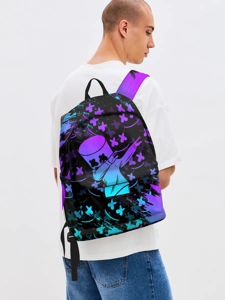 Рюкзак джинсовый / FORTNITE x MARSHMELLO