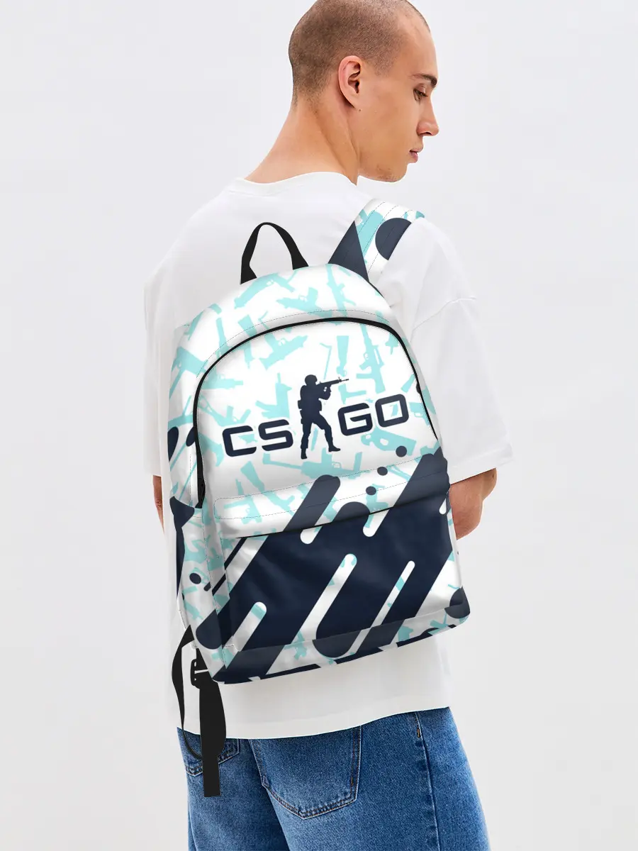 Рюкзак джинсовый / CS GO | КС ГО
