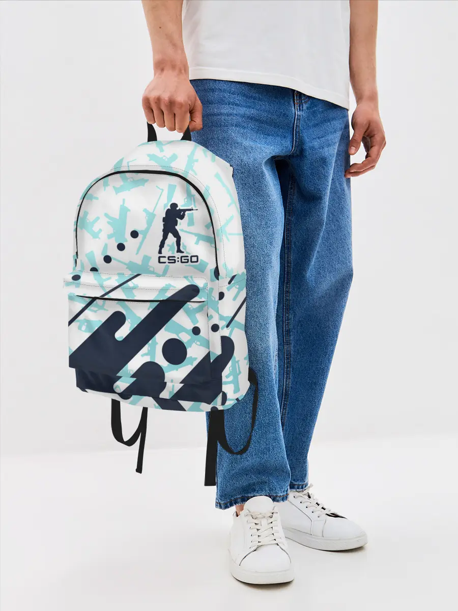 Рюкзак джинсовый / CS GO | КС ГО