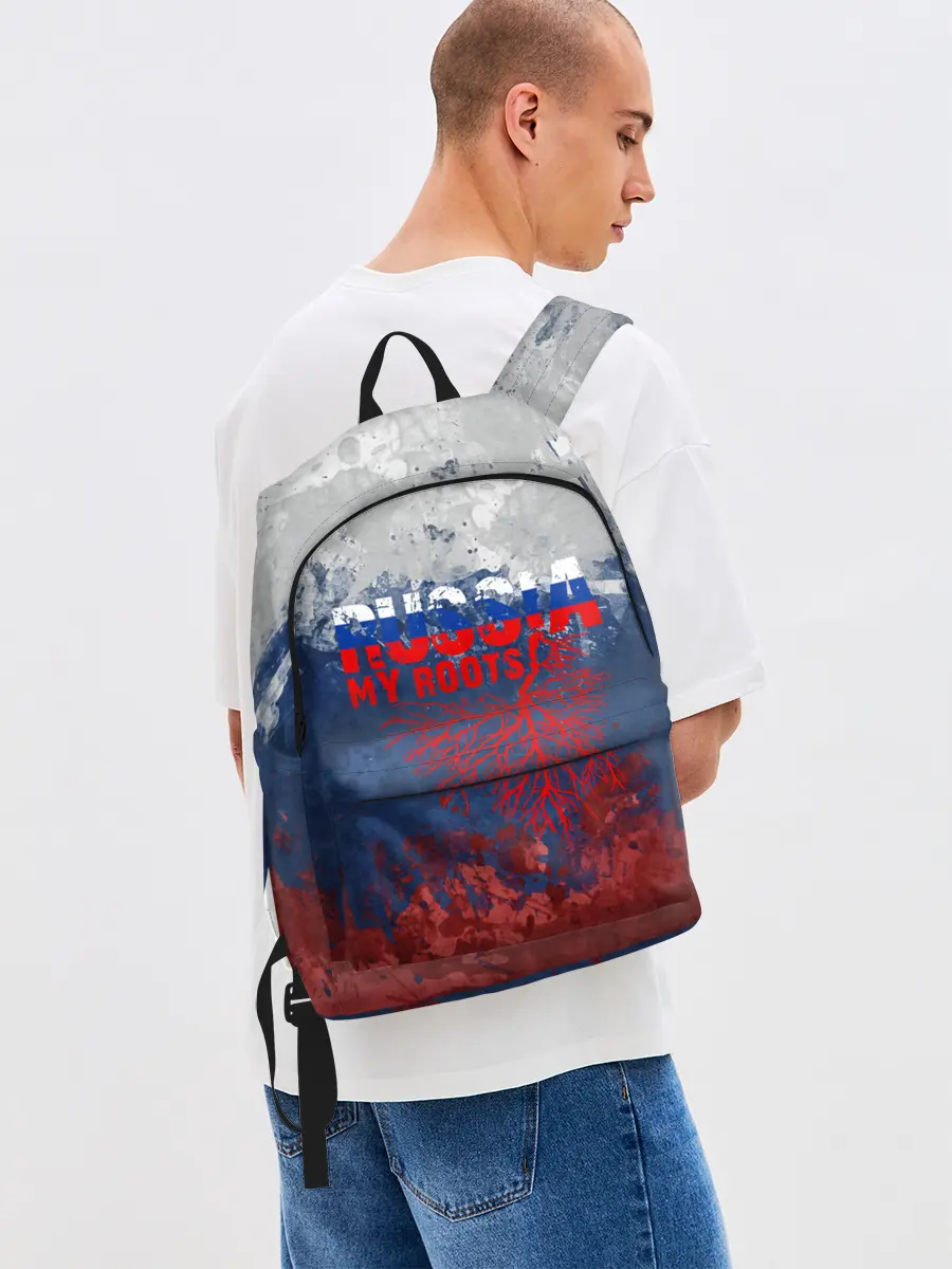 Рюкзак джинсовый / Russia my roots