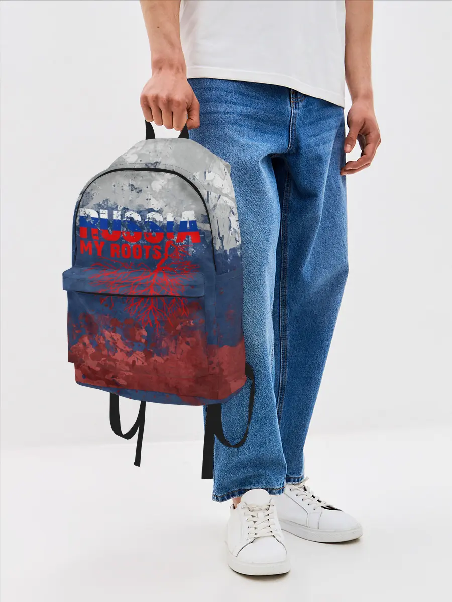 Рюкзак джинсовый / Russia my roots