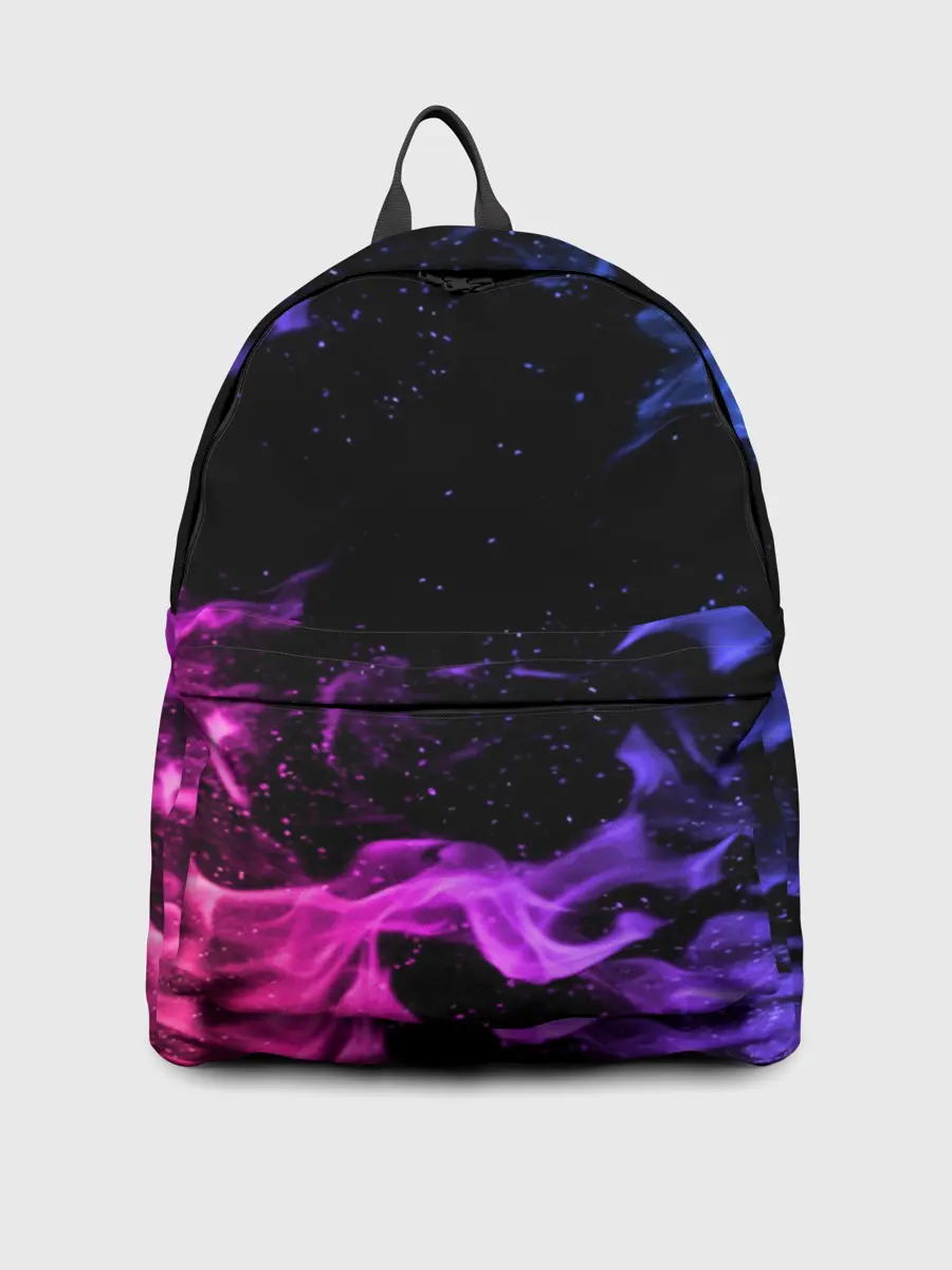 Рюкзак джинсовый / ОГОНЬ НЕОН