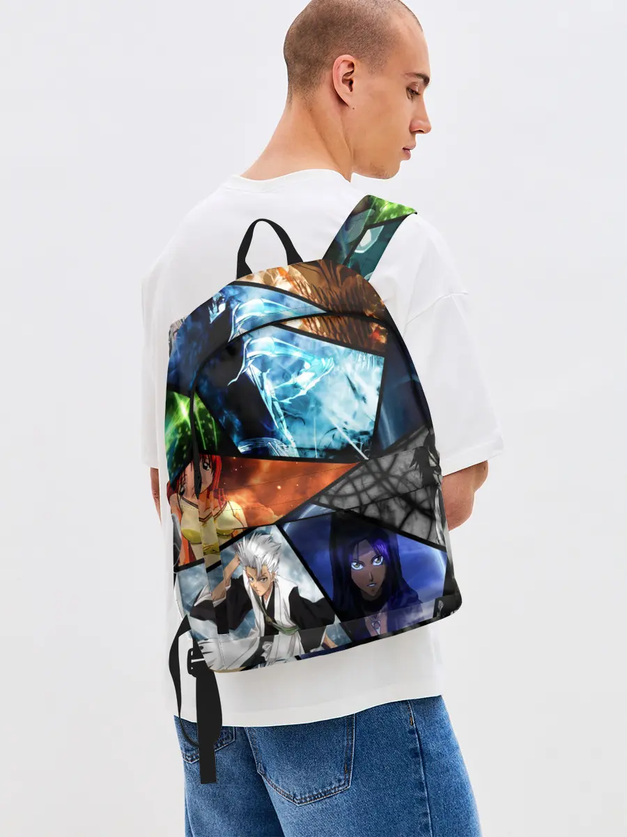 Рюкзак джинсовый / аниме персы