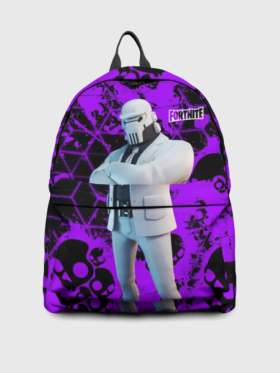 Рюкзак джинсовый / Fortnite | Skull