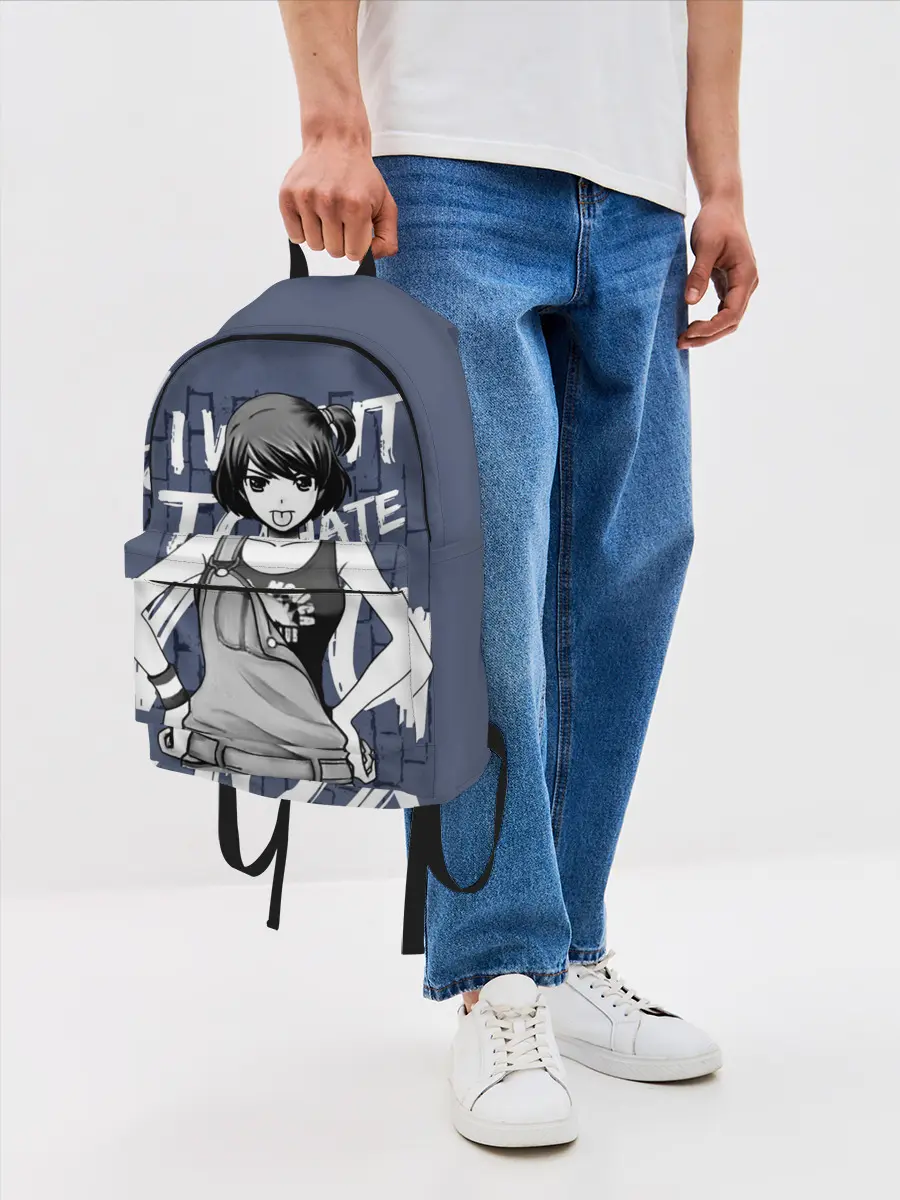 Рюкзак джинсовый / I want to hate you