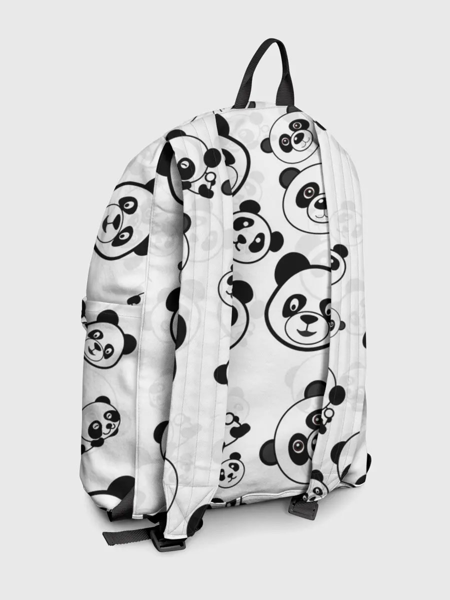 Рюкзак джинсовый / Панды