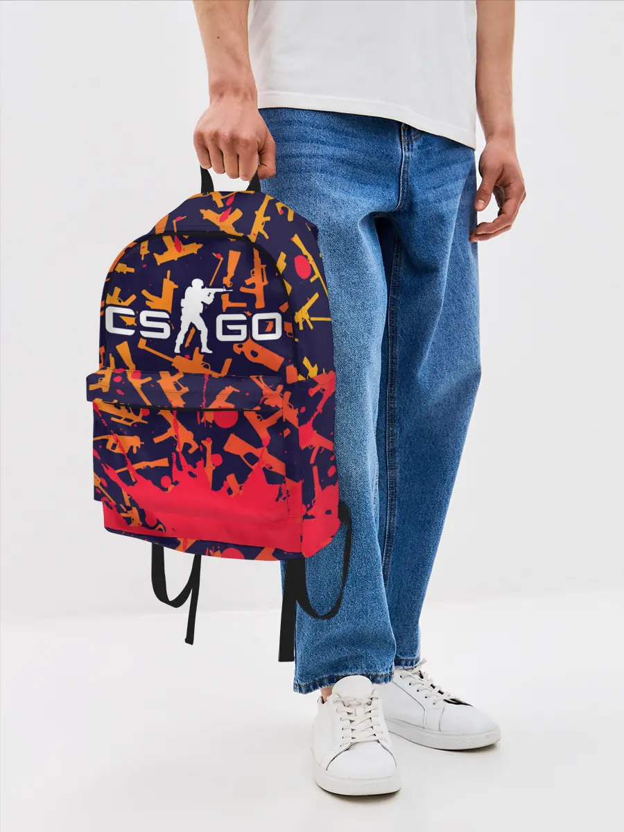 Рюкзак джинсовый / CS GO | КС ГО