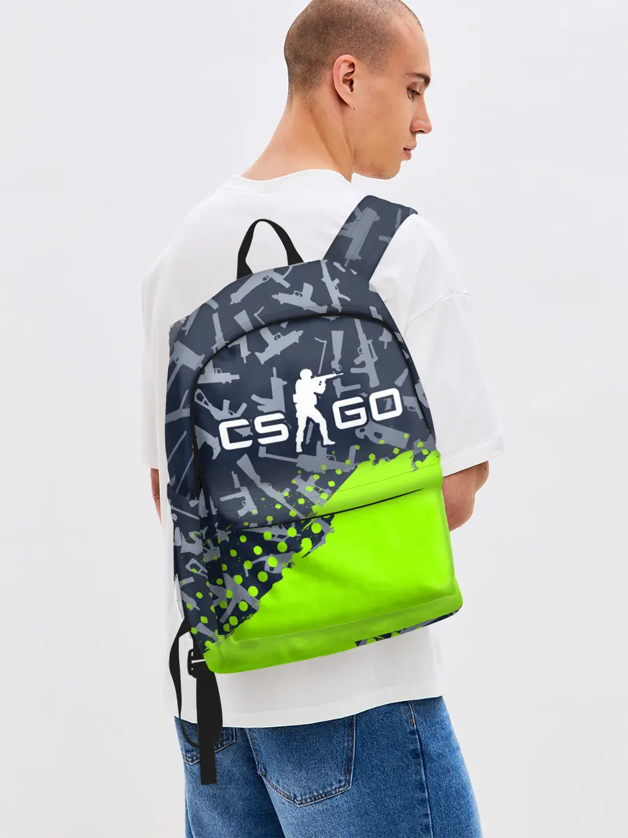 Рюкзак джинсовый / CS GO | КС ГО