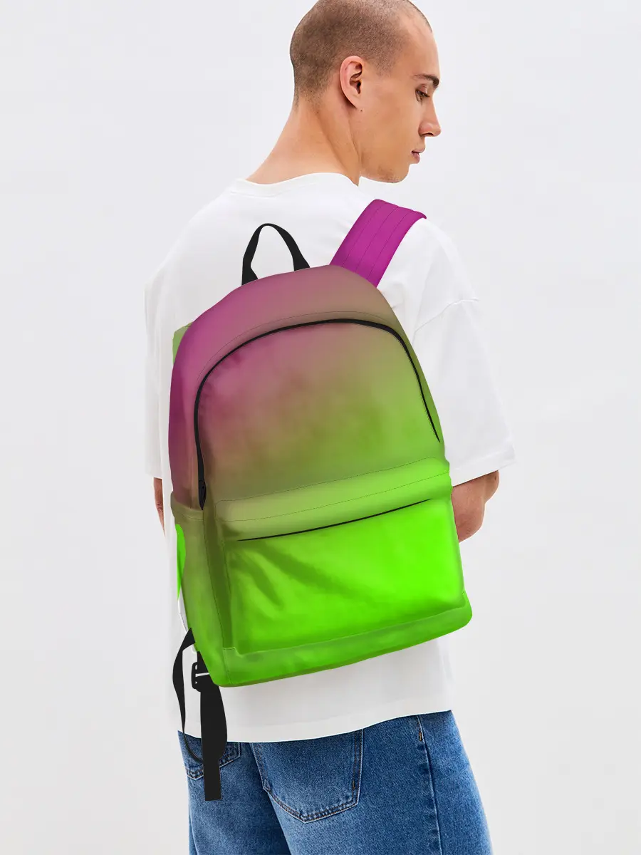 Рюкзак джинсовый / Кислотная