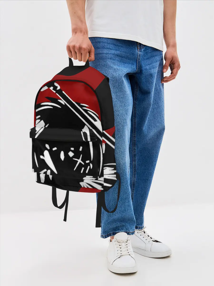 Рюкзак джинсовый / Химура Кэнсин Самурай Х