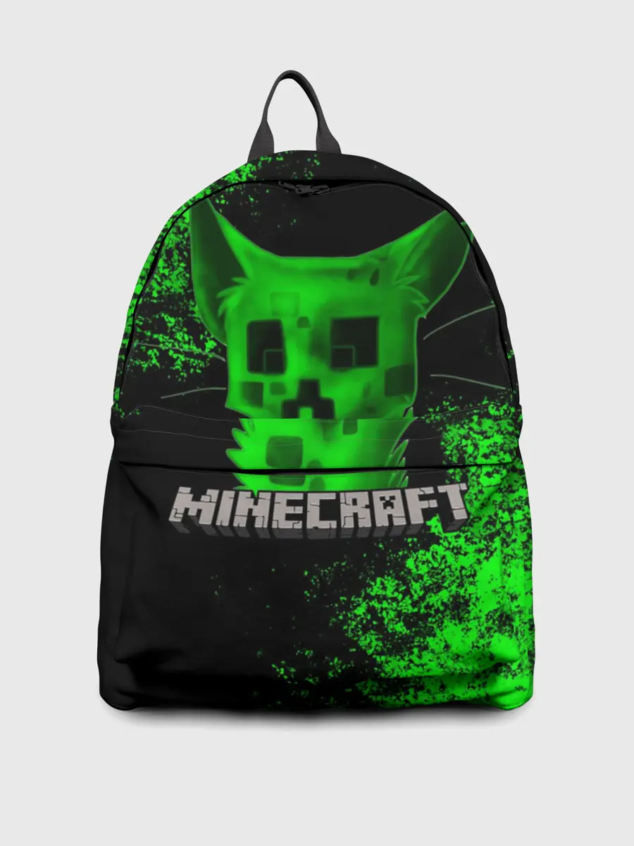 Рюкзак джинсовый / MINECRAFT CAT