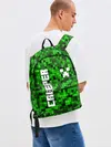 Рюкзак джинсовый / MINECRAFT CREEPER