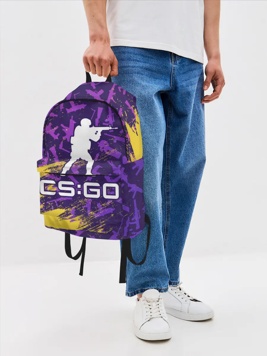 Рюкзак джинсовый / CS GO | КС ГО
