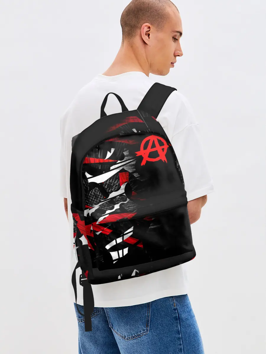 Рюкзак джинсовый / Анархия