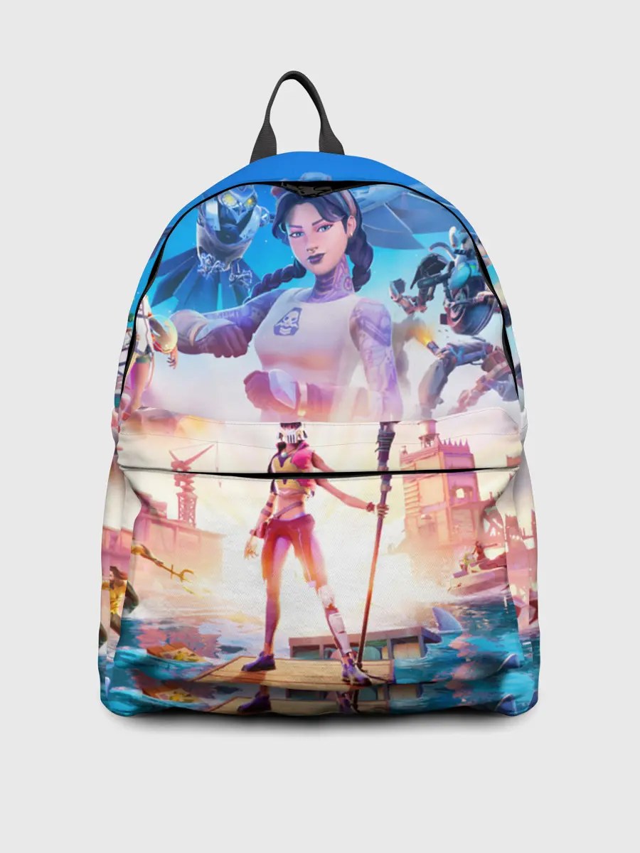 Рюкзак джинсовый / FORTNITE 3 СЕЗОН