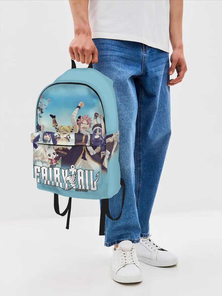Рюкзак джинсовый / Fairy Tail Heroes
