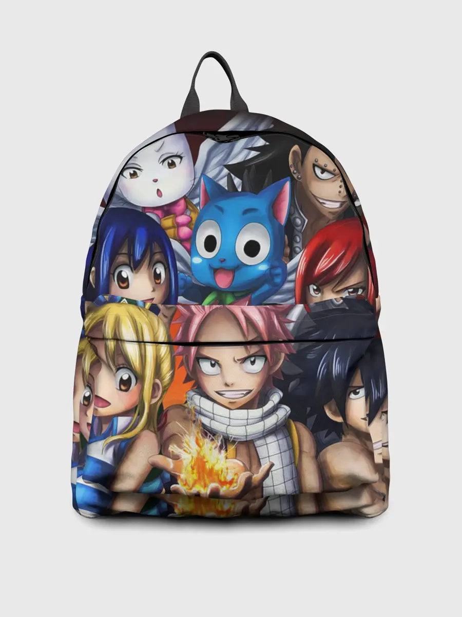 Рюкзак джинсовый / Fairy Tail manga
