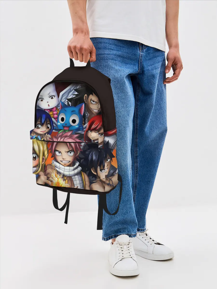 Рюкзак джинсовый / Fairy Tail manga