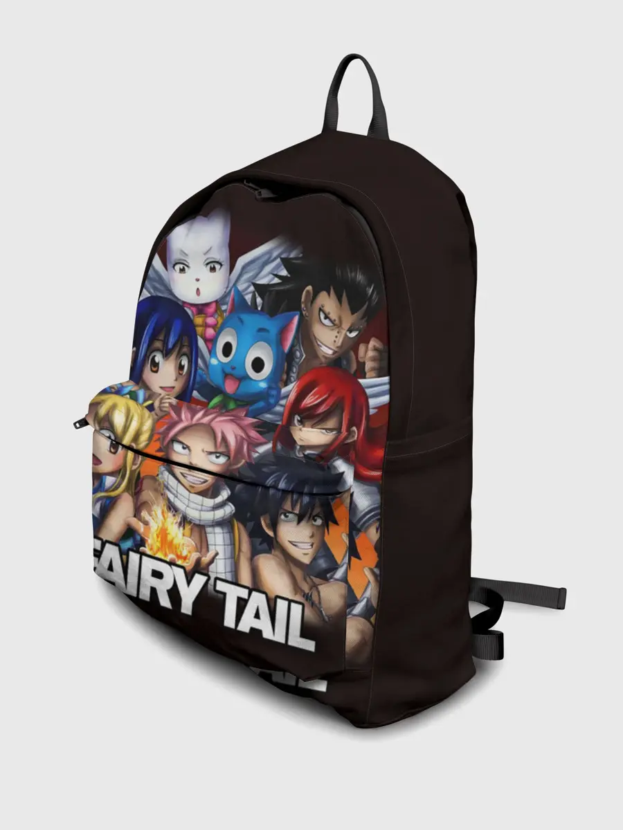 Рюкзак джинсовый / Fairy Tail logo and heroes