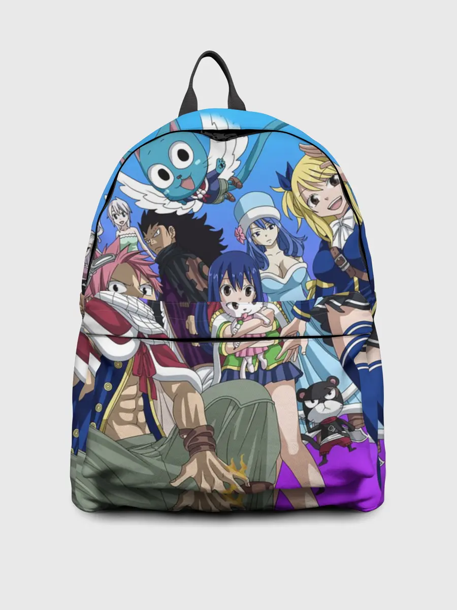 Рюкзак джинсовый / All heroes of Fairy Tail