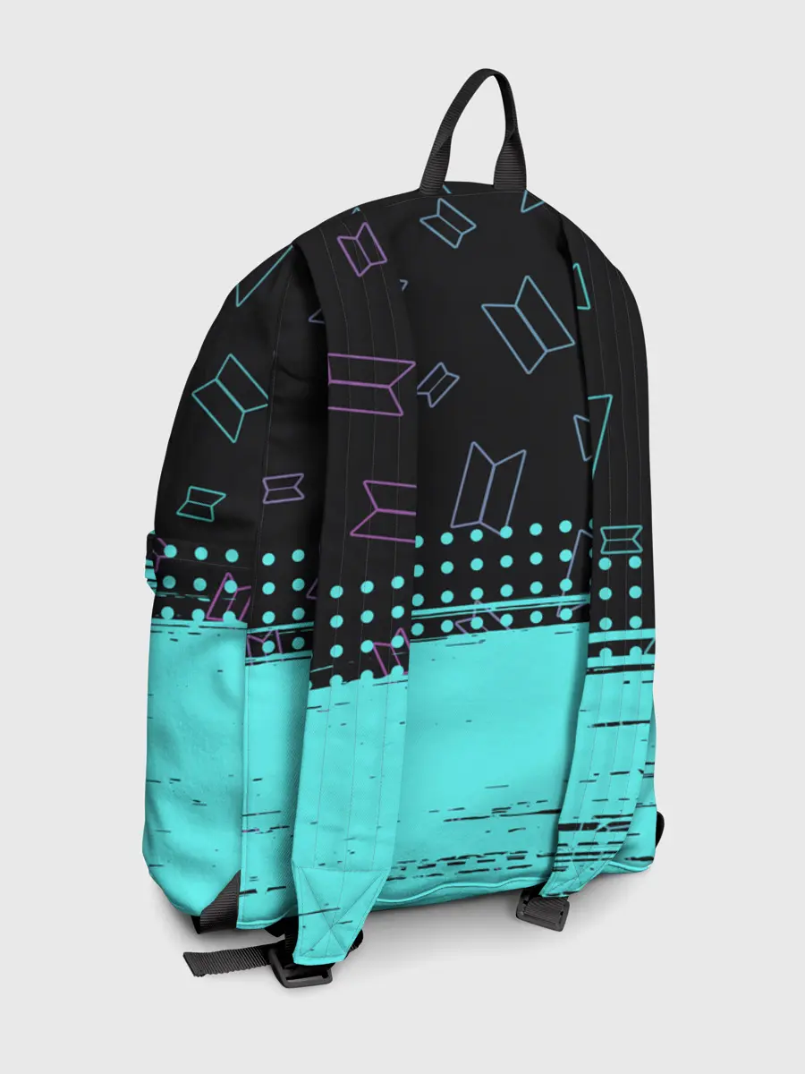 Рюкзак джинсовый / BTS / БТС