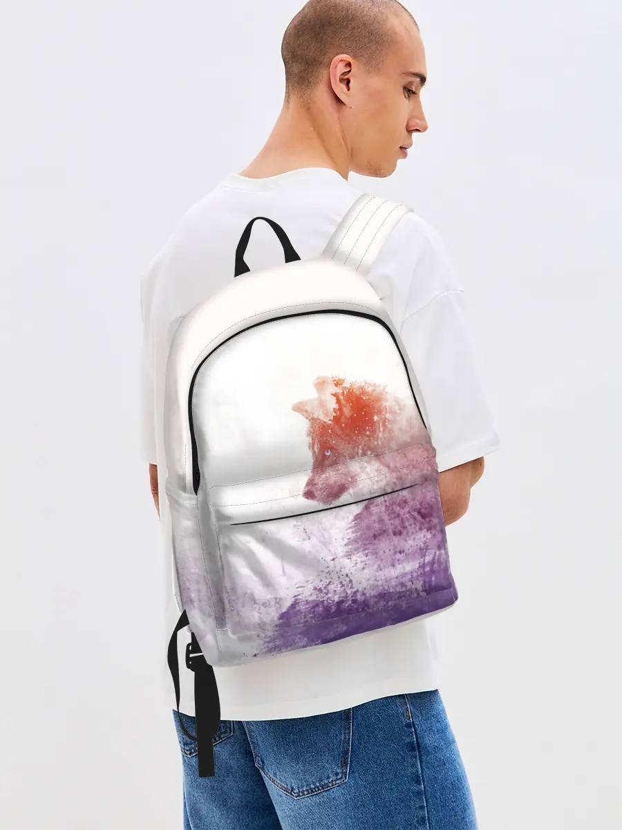 Рюкзак джинсовый / ВОЛК