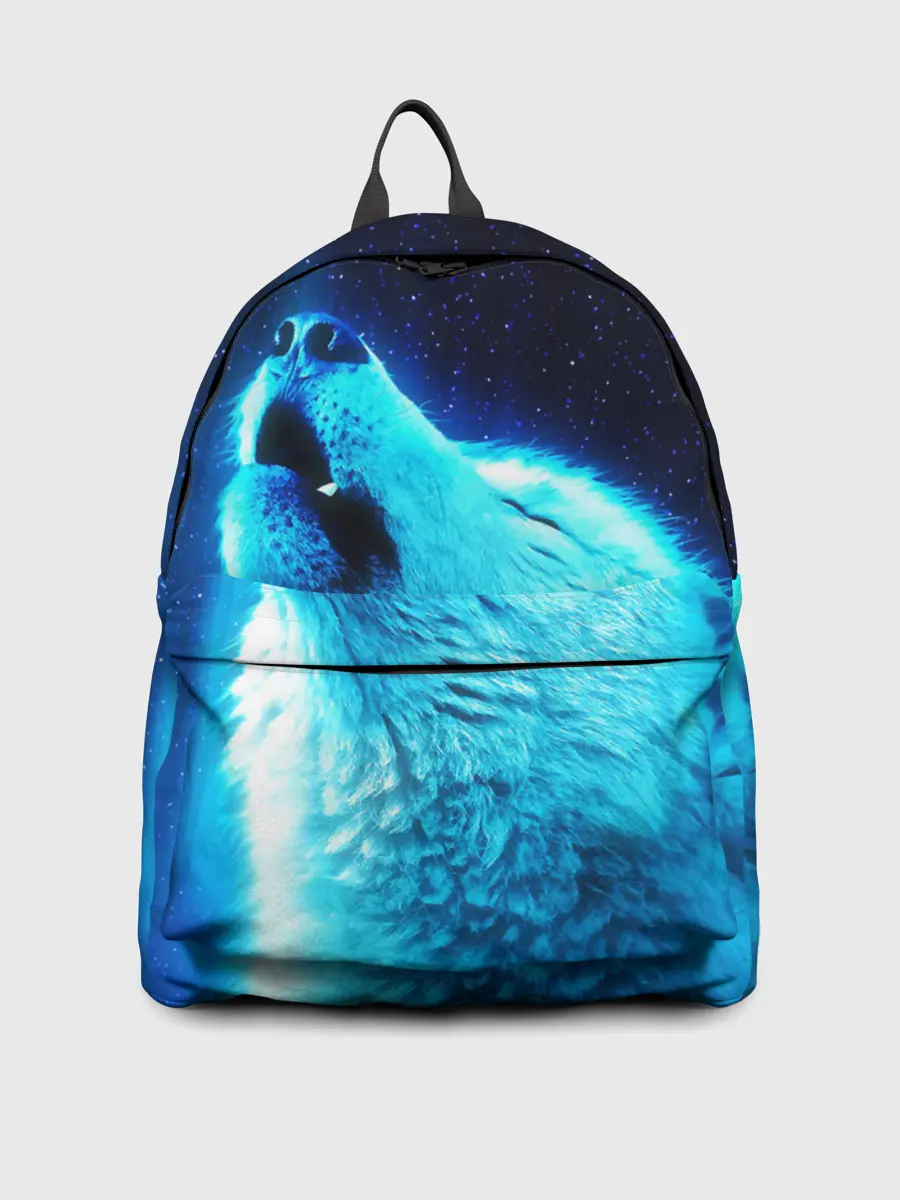 Рюкзак джинсовый / ВОЛЧИЙ ВОЙ