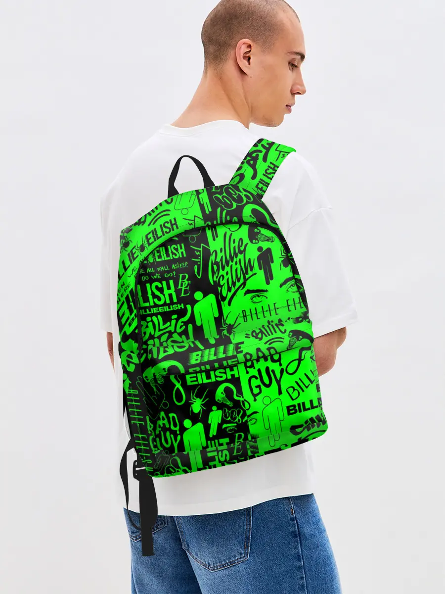 Рюкзак джинсовый / BILLIE EILISH | БИЛЛИ АЙЛИШ