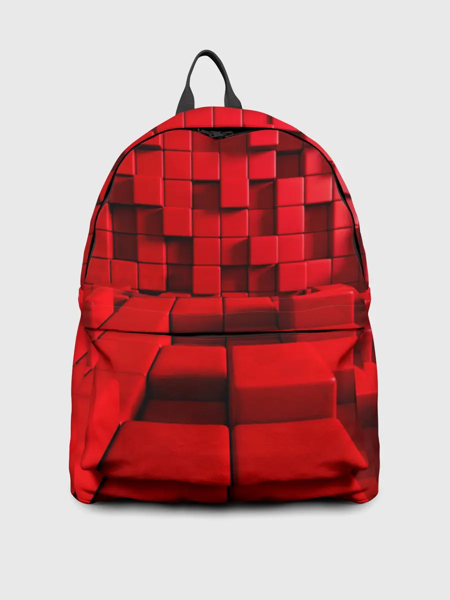 Рюкзак джинсовый / 3D кубики