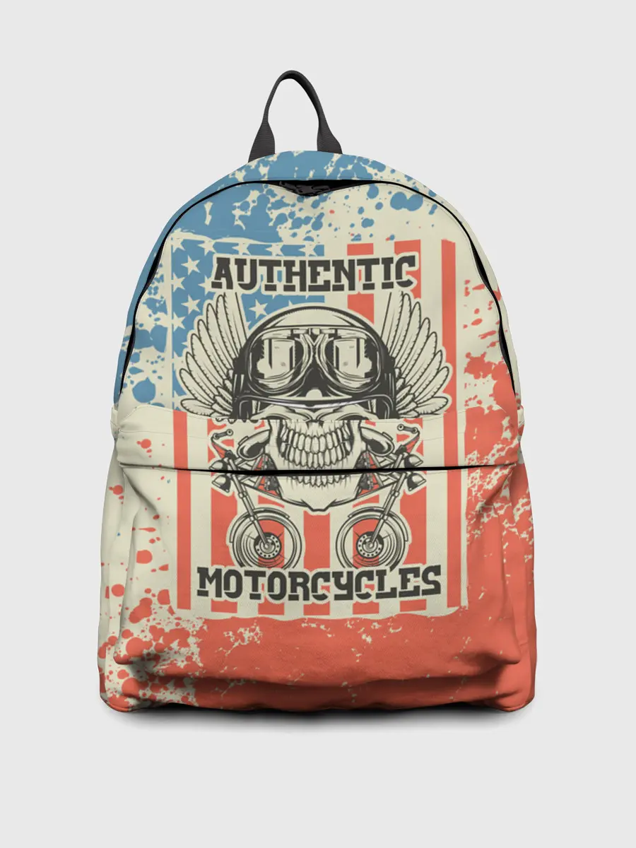 Рюкзак джинсовый / Authentic Motorcycle
