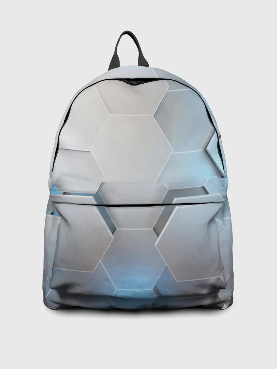 Рюкзак джинсовый / 3D соты