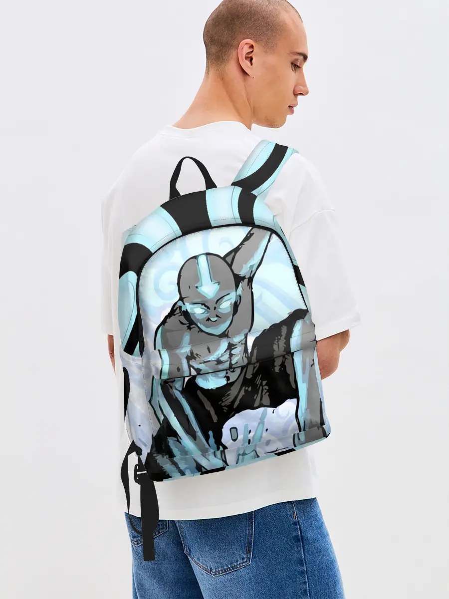 Рюкзак джинсовый / Аватар Легенда об Аанге