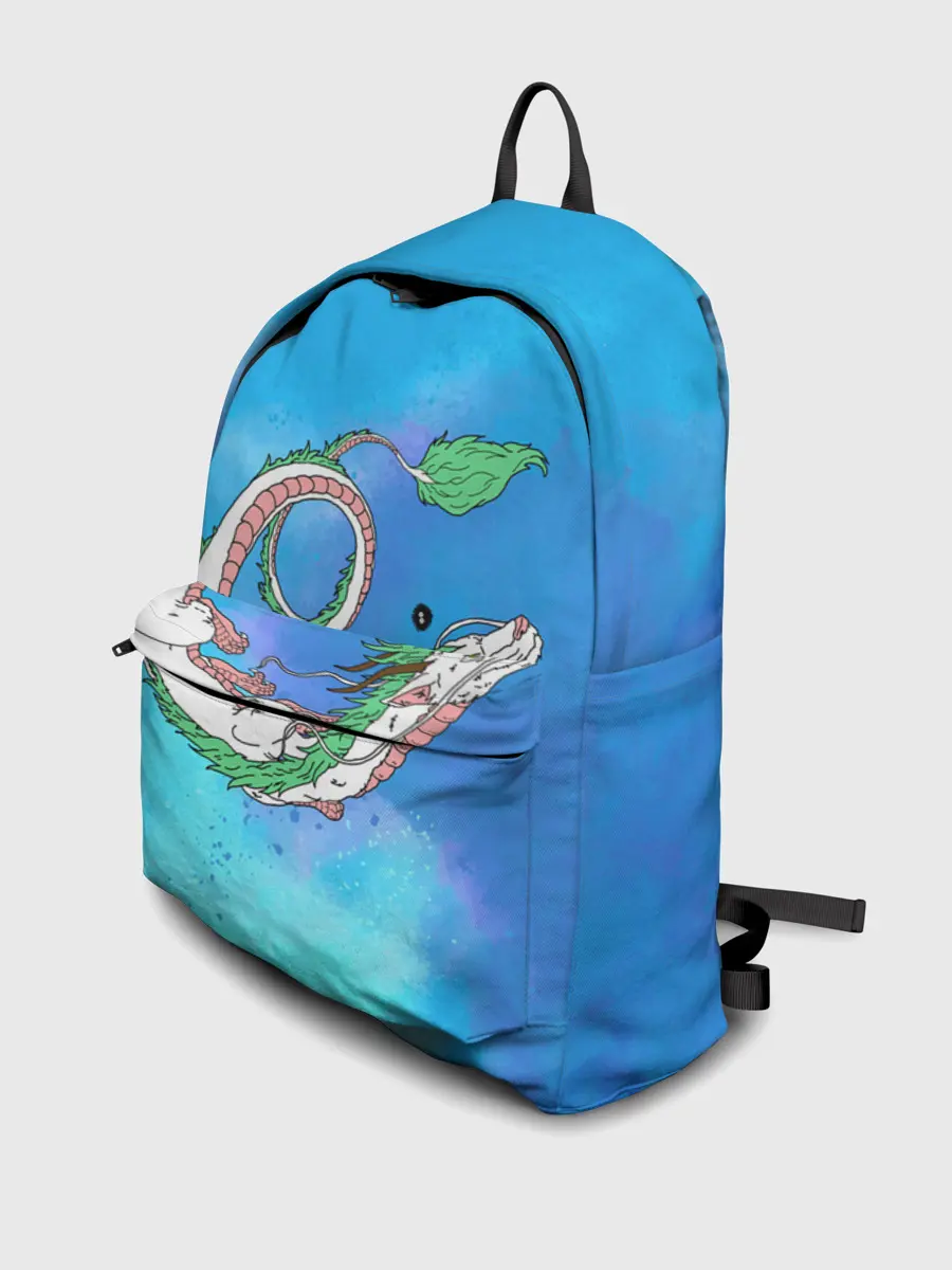 Рюкзак джинсовый / Унесенные призраками Хаку