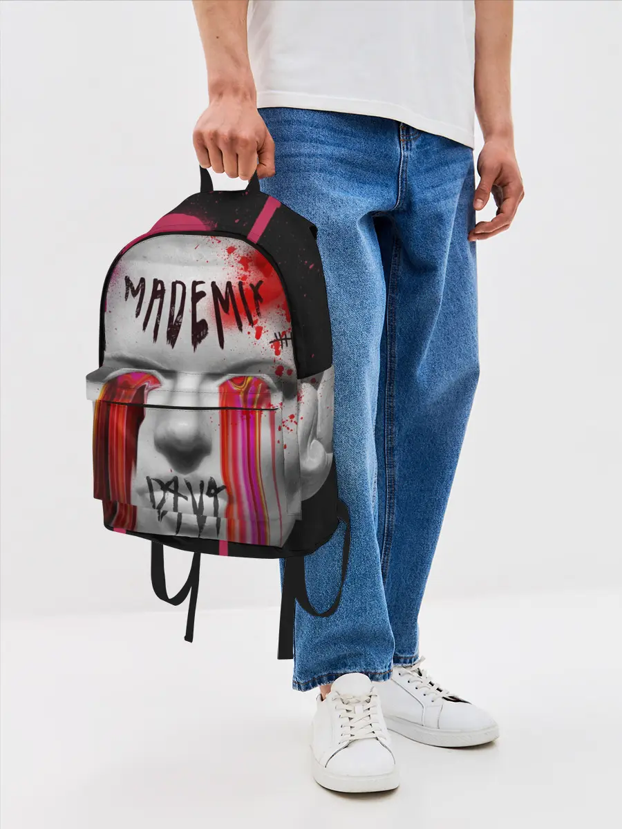 Рюкзак джинсовый / Вандалы арт