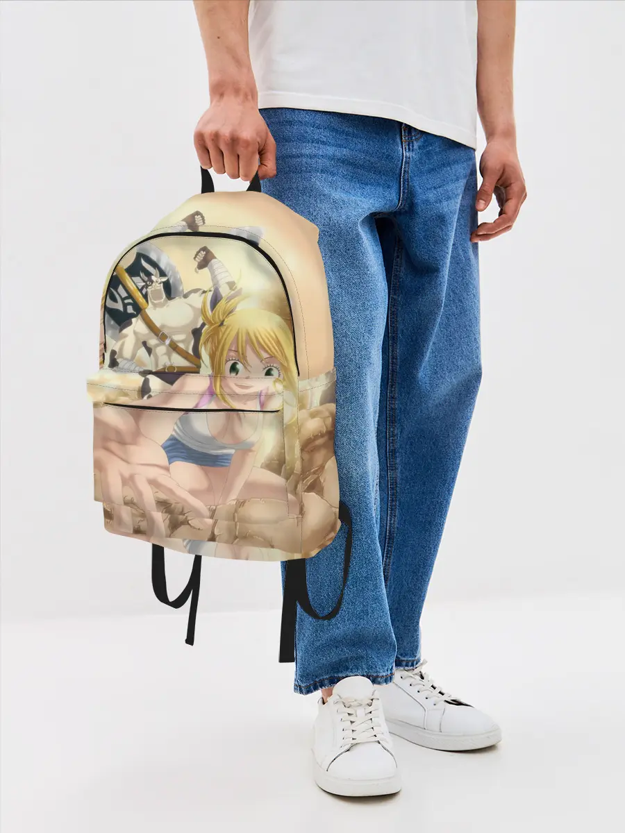 Рюкзак джинсовый / Люси и Телец